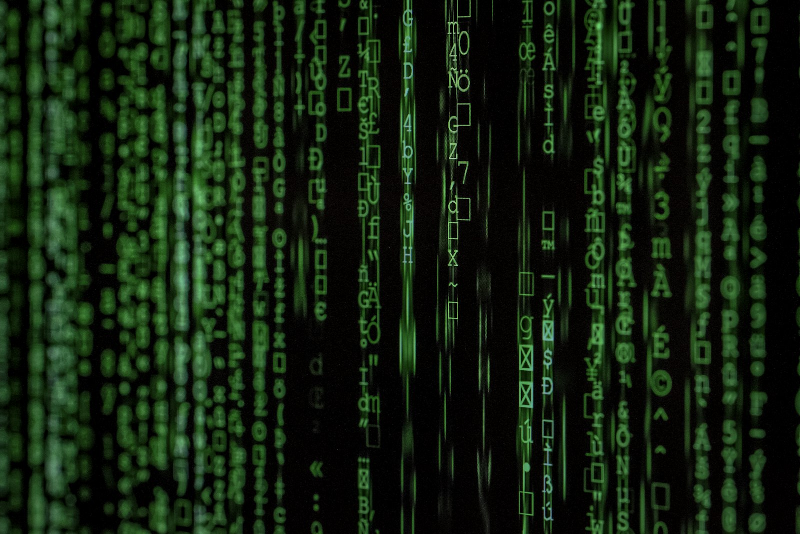 Data matrix blue — technical context