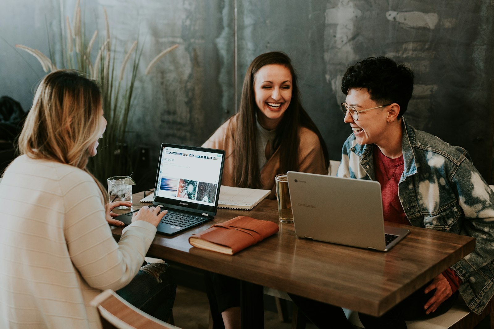 Students in an academic setting
